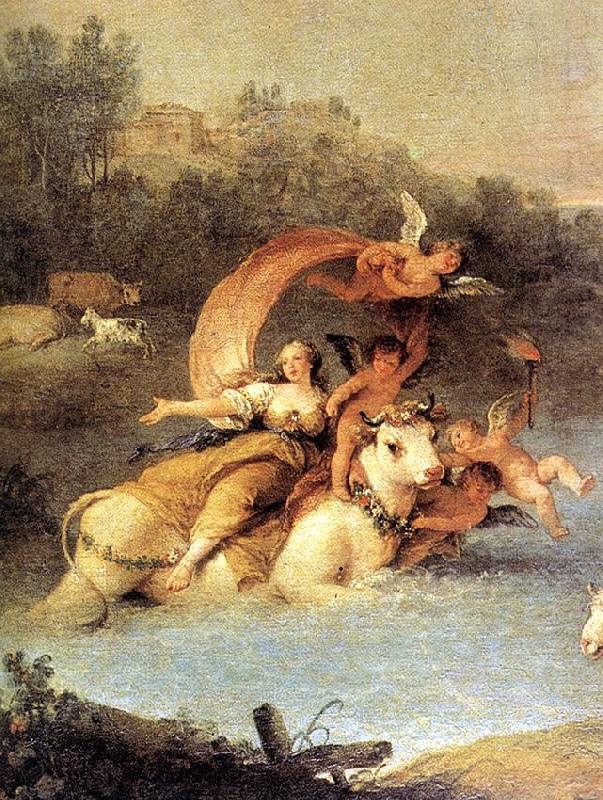 The Rape of Europa (detail), ZUCCARELLI  Francesco